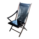 Chaise pliante de campagne vintage