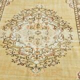 Mustard & Green Handmade Vintage Rug, 184x282Cm