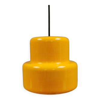 Mini poker hanging lamp by Jo Hammerborg 1977 Denmark