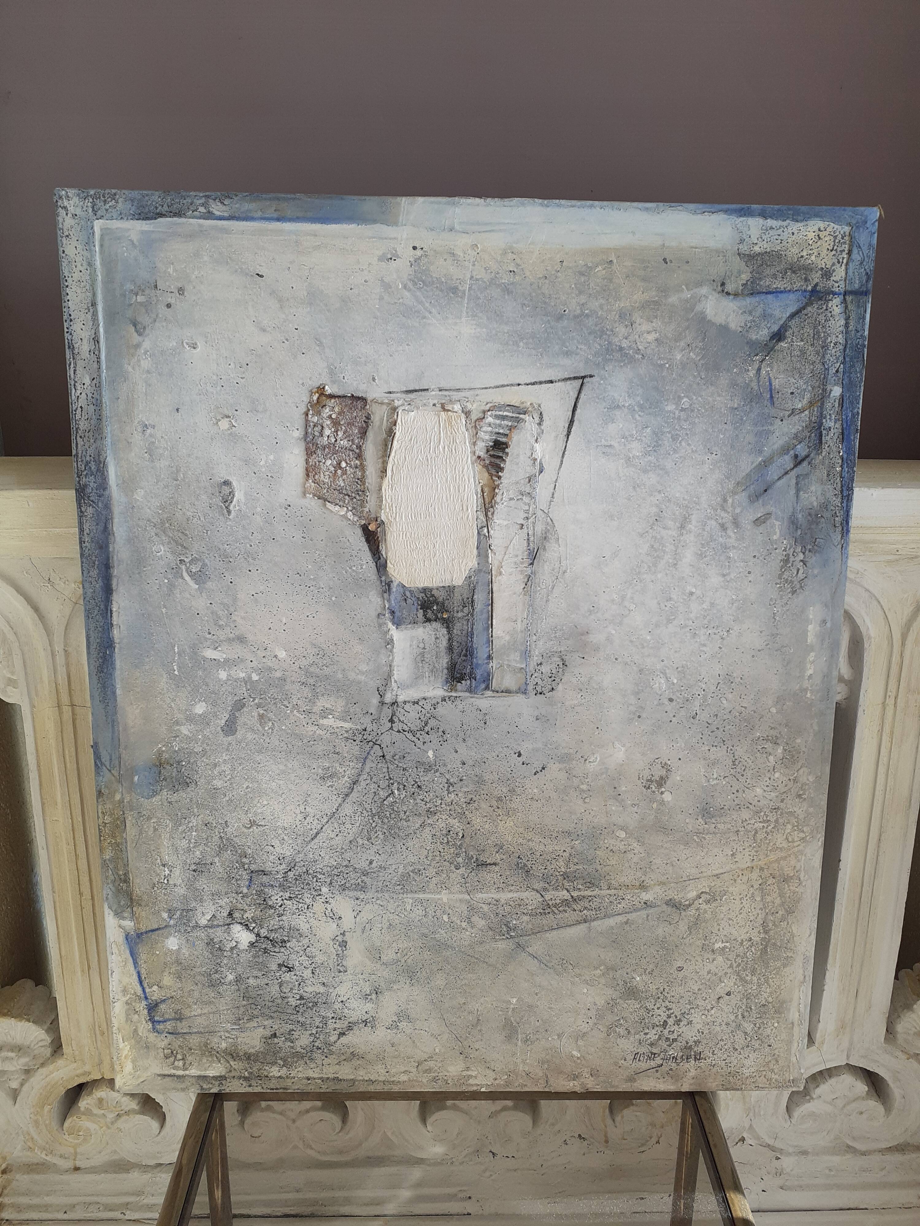 Painting by Aline Jansen, oil on canvas