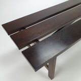 Wengé bench by Spectrum, 1960s