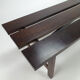 Wengé bench by Spectrum, 1960s