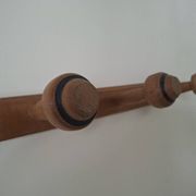 Porte manteau mural vintage en bois