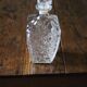 80s crystal star whiskey carafe