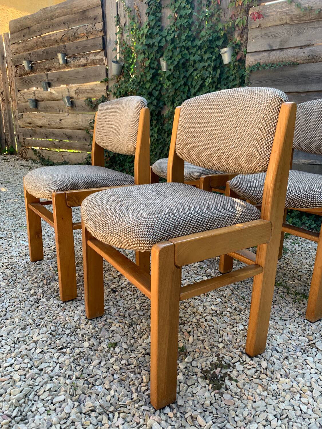 Set of 4 Maison Regain chairs
