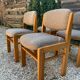 Set of 4 Maison Regain chairs