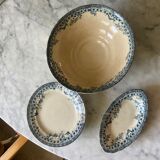 Series of 3 dishes Iron Earth