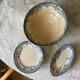 Series of 3 dishes Iron Earth