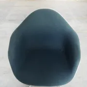 Pair dal la fonda fiberglas chair by charles & ray eames for vitra