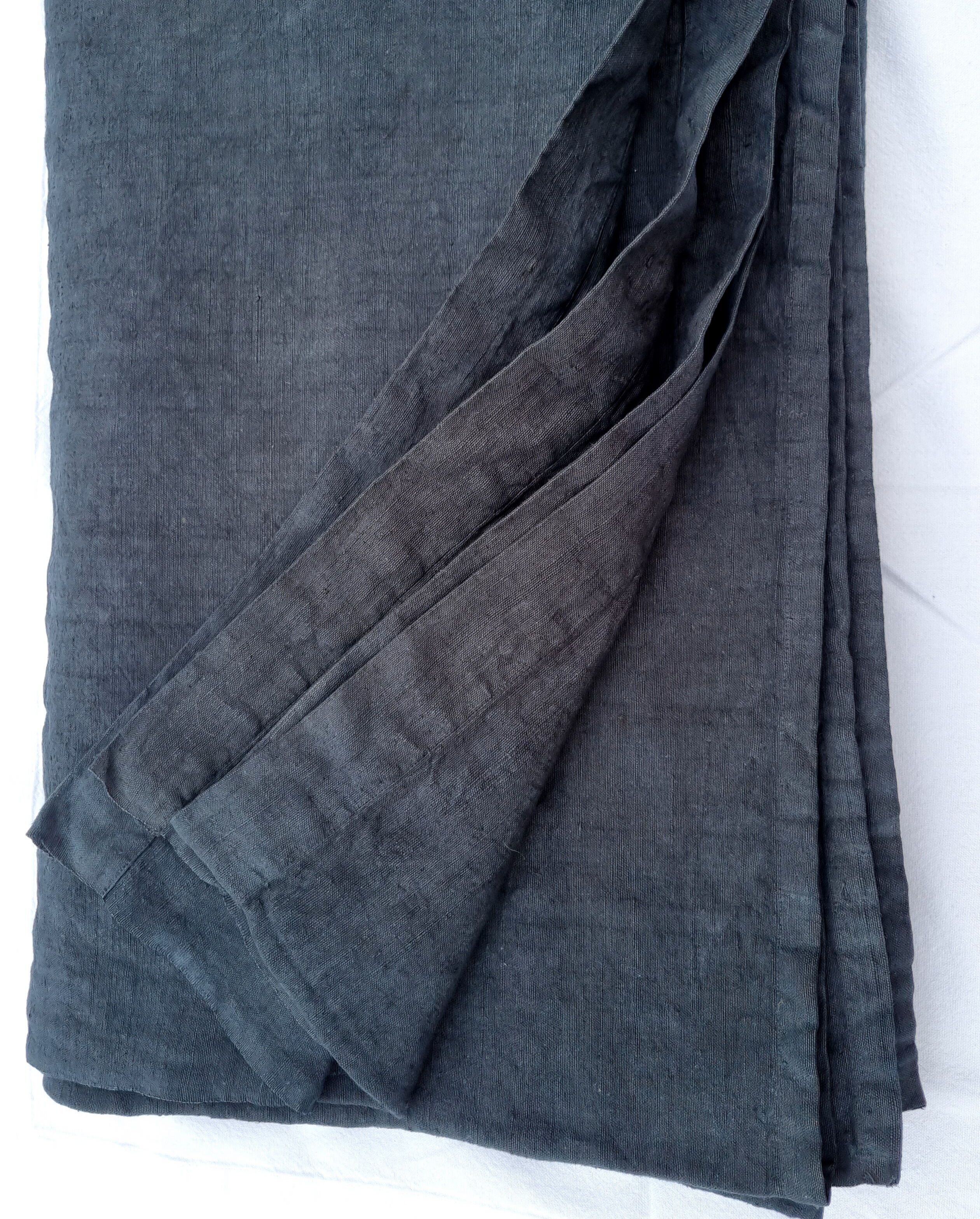 Black hemp cloth