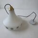 Ancienne suspension opaline 1970 vintage