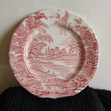 Decorative plate English style rose