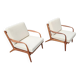 Pair of Mid Century Modern armchairs Adrian Pearsall model 2315-C 1960s