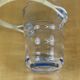 Seau à glace - Rotin et verre ondulé - Années 60
