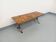 Vintage rectangular coffee table by Roche-Bobois in steel and ceramic.