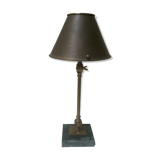 Articulated brass lamp