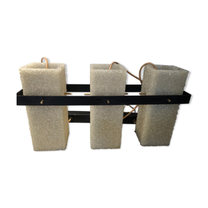 lustre en perspex granité