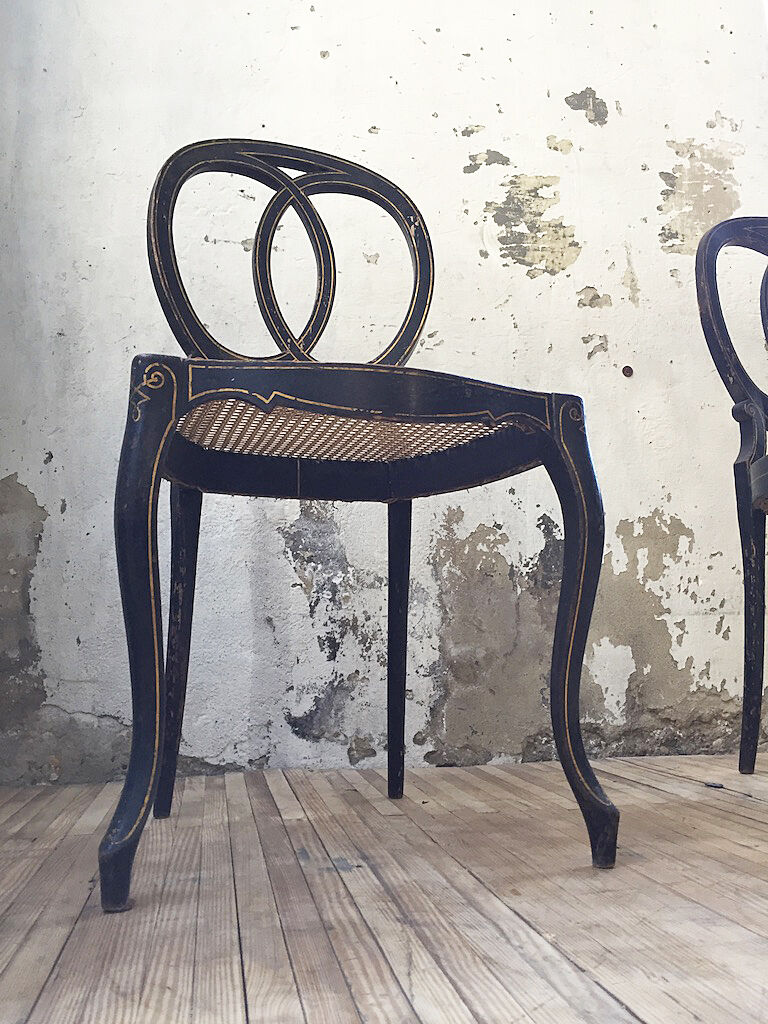 Napoleon III chairs pair