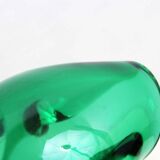 Cendrier en verre de Murano vert