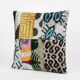 Vintage ikat cushion cover 51x51 cm
