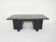 Black wooden executive desk, 1960's