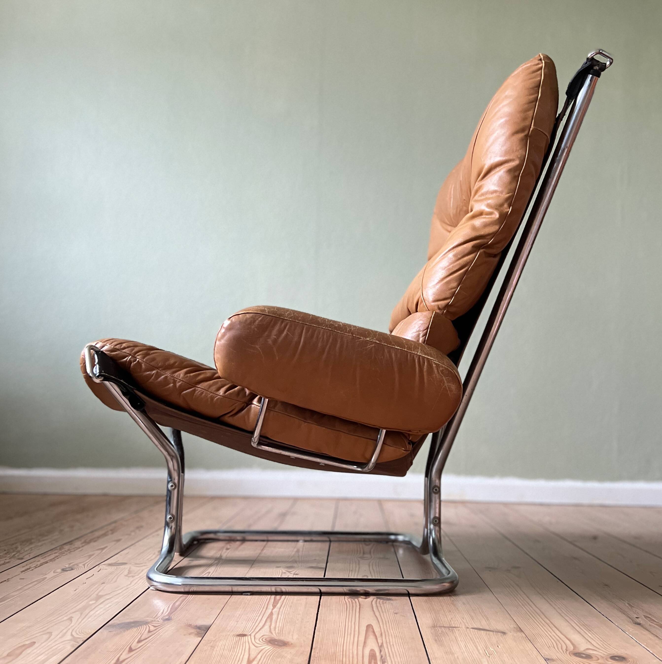 Fauteuil Westnofa "Wing" par Harald Relling 1970