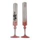 Paire vases soliflore