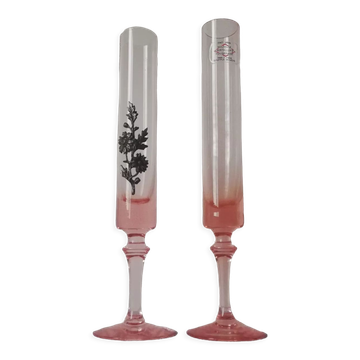 Pair of single-flower vases