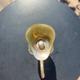 Ewer in molded Murano Venetian glass and metal