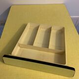 Yellow formica table