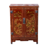 Small Asian-Style Cabinet in Wood, 1850s