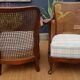 English canine armchair
