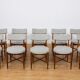 Mid-Century Teak Dining Chairs by Ib Kofod Larsen for G-Plan, 1960s, Set of 10.