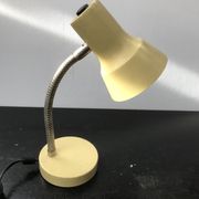 Beige metal desk lamp