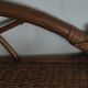 Vintage rattan shelf