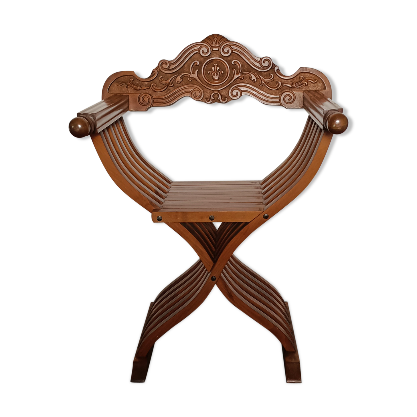 Fauteuil savonarola italien