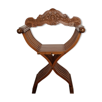 Fauteuil savonarola italien