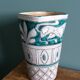 Sgraffito vase signed Nuovo Rinascimento, Fratelli Fanciullacci, Italy