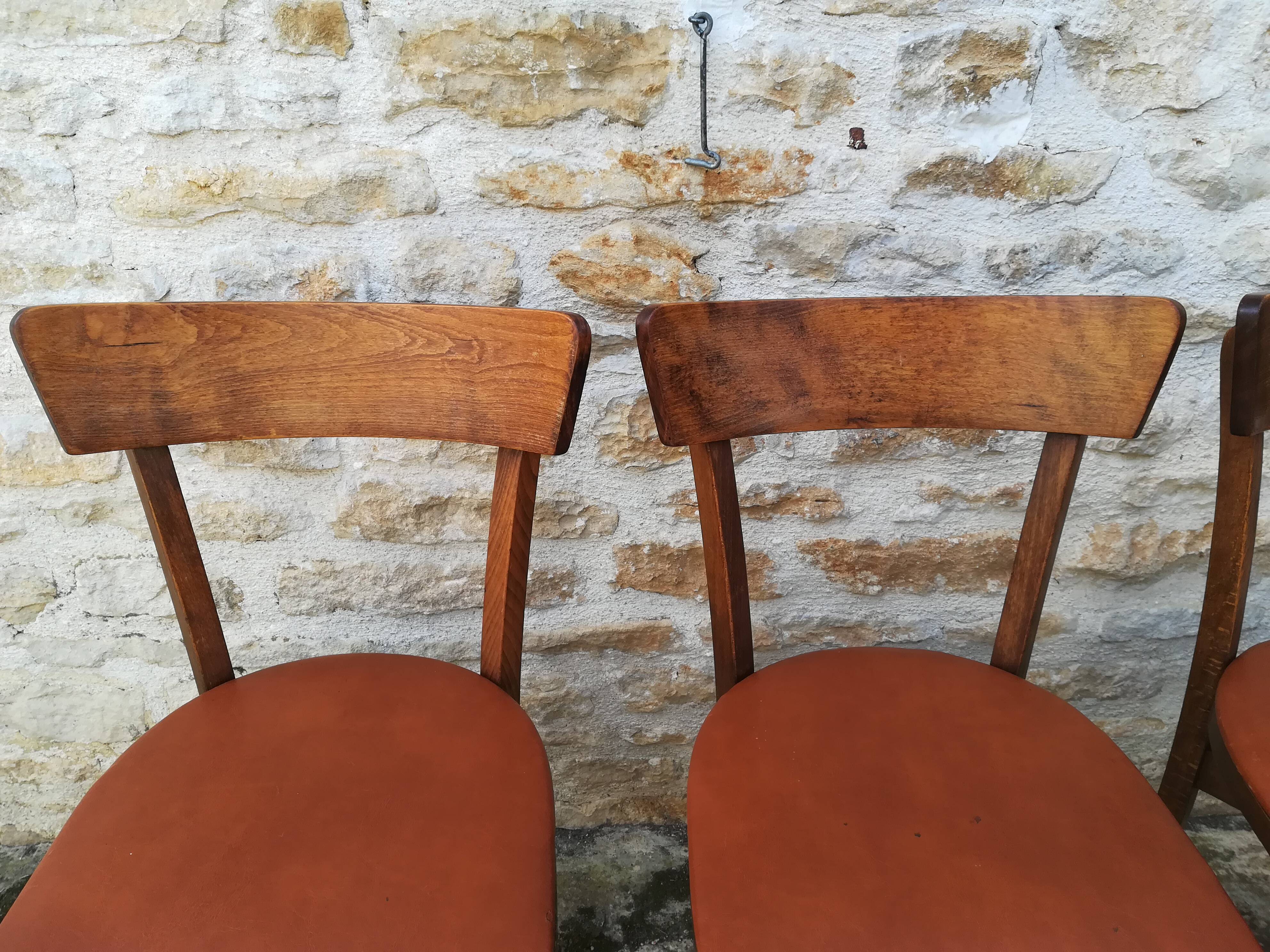 Bistro chairs 50s