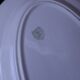 Oval plate Boch La Louvière