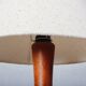 Lampe de table danoise Teck Dyrlund années 60 70