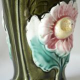 Vase barbotine 1900 GUSTAVE BRUYN