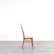 Teak & Wool Eva Dining Chairs by Niels Koefoed for Koefoed Hornslet, 1960s,