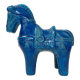 Cheval en céramique en Rimini blue par Aldo Londi