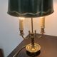 Antique bouillotte lamp, 19th century Empire style.