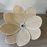 Vintage plant fibre lotus suspension