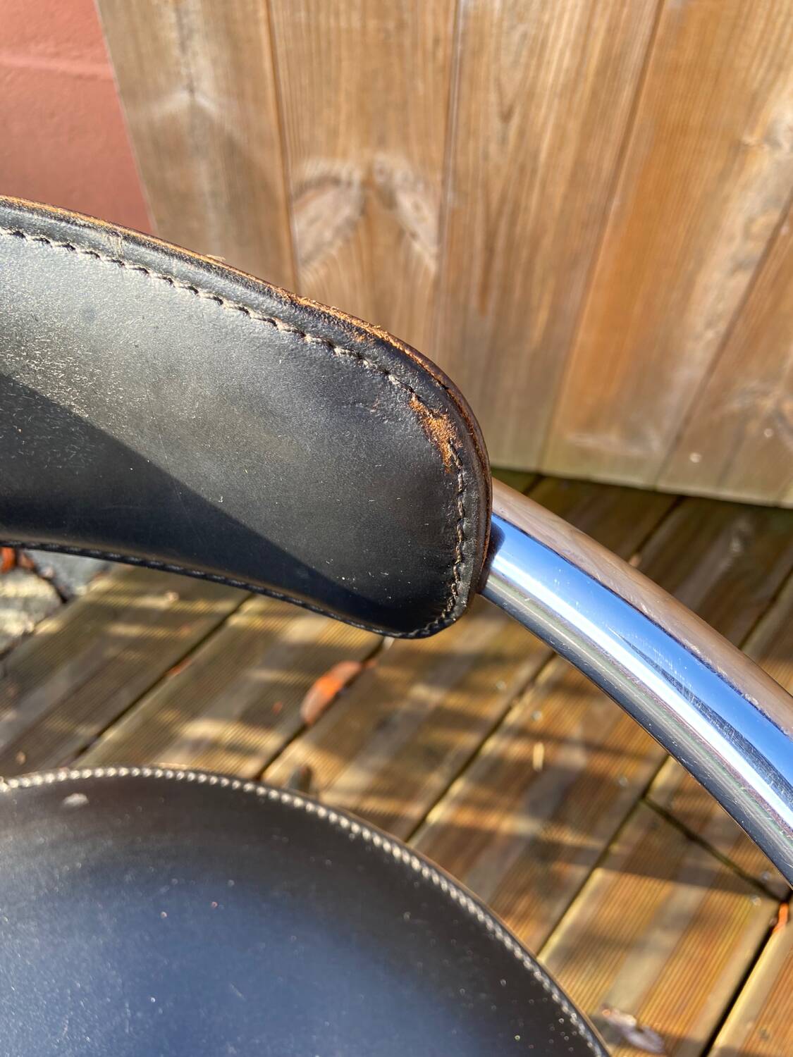 Series of 4 vintage armchairs