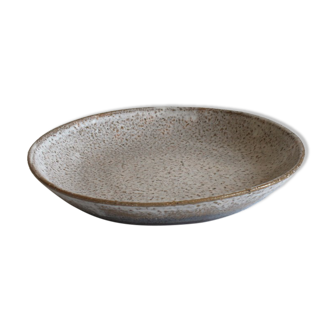 Plat céramique gris lavande
