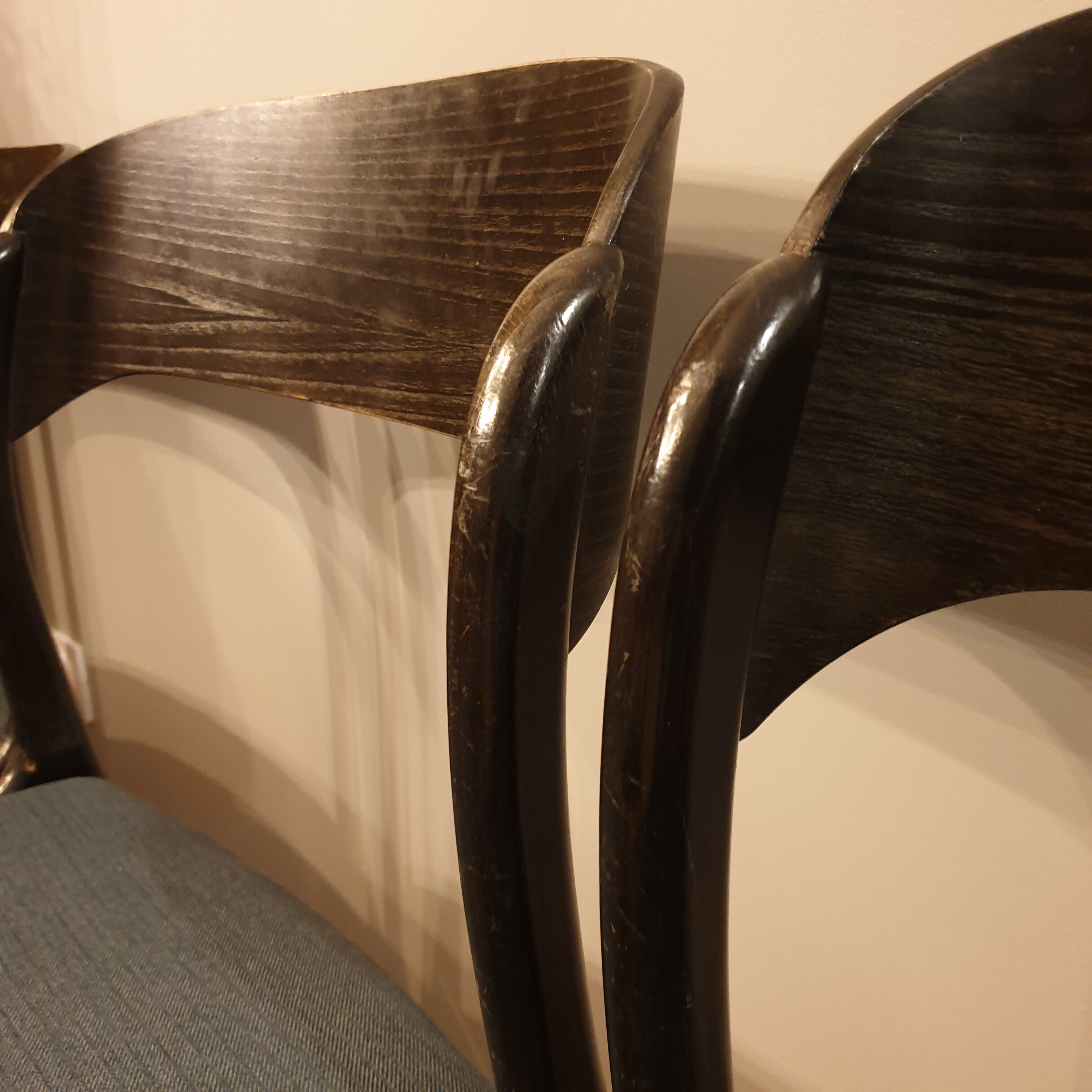 Baumann sled chairs
