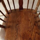 Fauteuil bois style Windsor